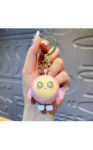 AB-8191 Eggy Party Sound Series Keychain – Pink Egg Version