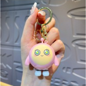 Eggy Party Sound Series Pink Egg Keychain UK