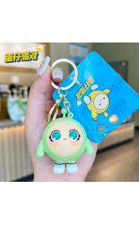 AB-8194 Eggy Party Sound Series Keychain – Green Egg Version