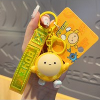 AB-8101 Eggy Party Colorful Keychain – Yellow Egg Version