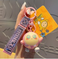 AB-8102 Eggy Party Colorful Keychain – Pink Egg Version