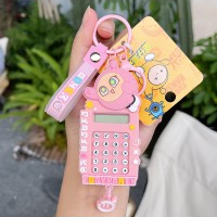 AB-8161 Eggy Party Calculator Keychain – Pink Egg Version