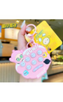 AB-8156 Eggy Party Whac-A-Mole Keychain – Little Pink Egg