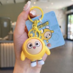 AB-8278 Eggy Party Face-Changing Series Keychain – Yellow Eggy