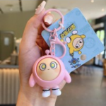 Eggy Party Face-Changing Pink Eggy Keychain UK