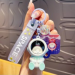 AB-9197 Starry Sky Keychain – White