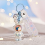 Colorful Sunset Lamp Keychain Gift UK