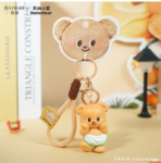 YZ0674-02 Licensed Injection Molded Keychain – Butter Bear Standing Style