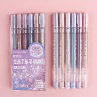 Mermaid Glitter Journal Pens 6 Pack UK